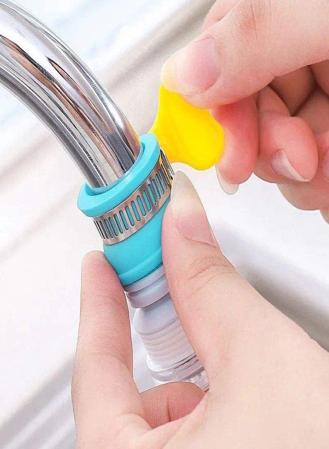 Homecure 360 Degree Water Saving Faucet Adjustable | Tap filter, Tap extender for kitchen sink | Flexible Anti Splash Water Saving Movable | Sprinkle Head Nozzle for & Kitchen (4, Multicolor) - Image 3